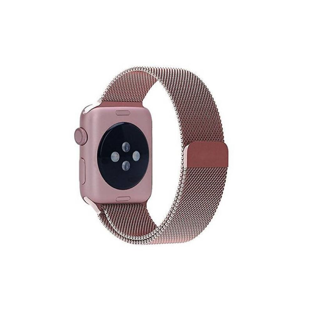 Correas Milanese Imantada Applewatch 38-40-41mm Rosado