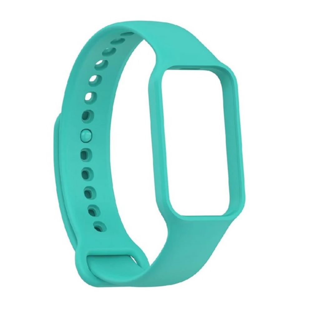 Correa de silicona Para Xiaomi Smartband 8 active Redmi Smartband 2 turquesa