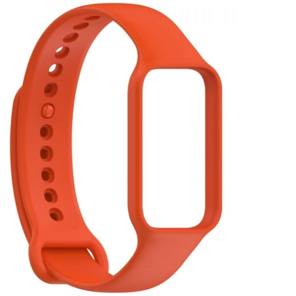 Correa de silicona Para Xiaomi Smartband 8 active y Redmi Smartband 2 naranja