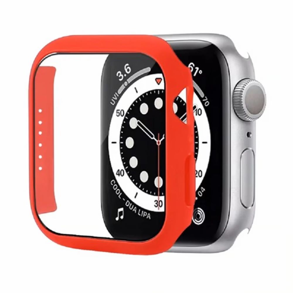 Bumper Case Convertidor a Ultra para Apple Watch 45MM Naranja