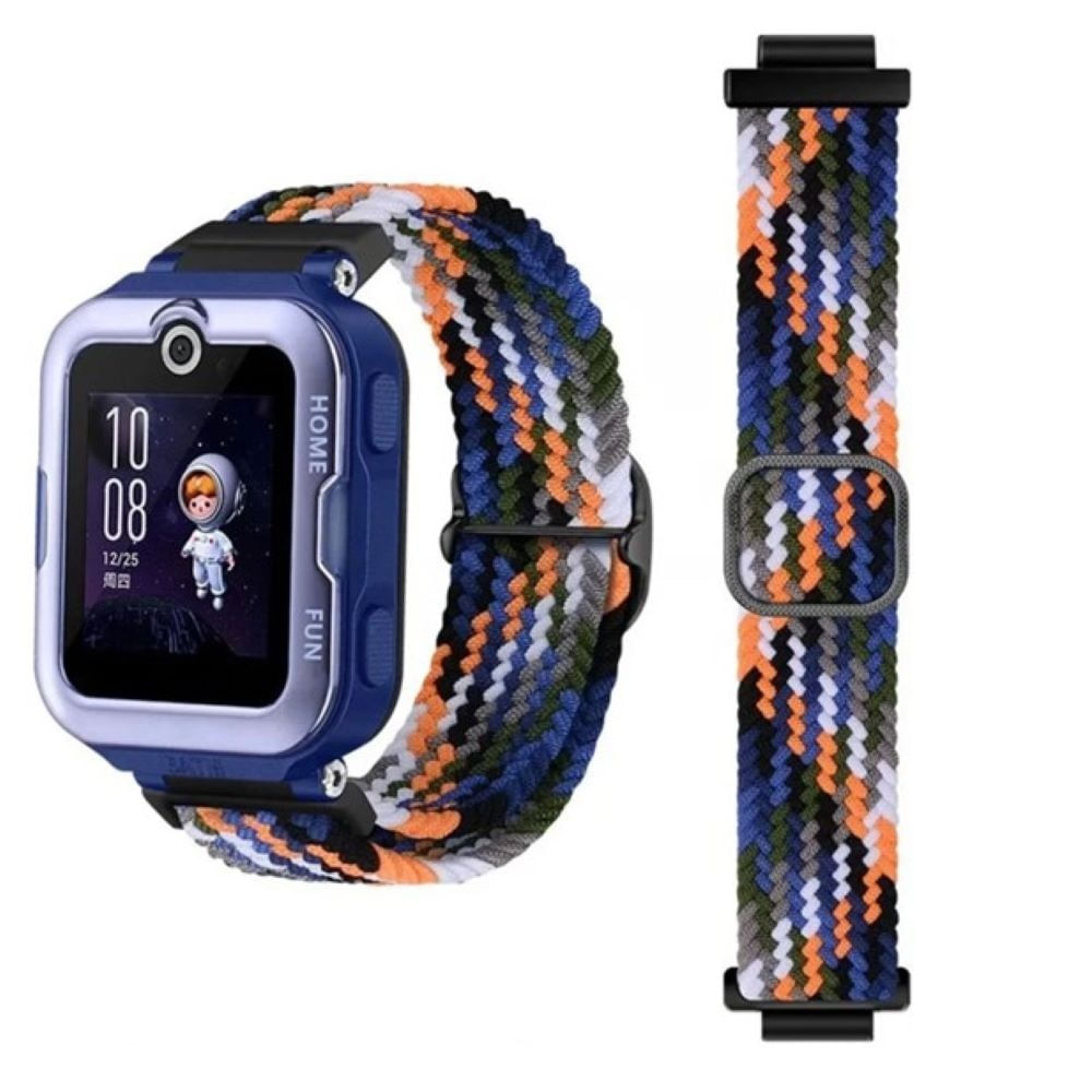 Correa de Nylon para Huawei Kids 4 Pro Azul Multicolor