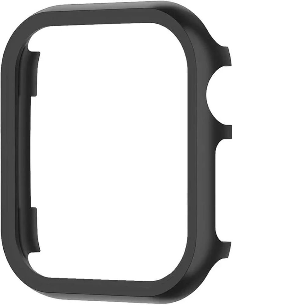 Bumper case de acero inox para smartwatch de 45mm negro Bumper case de acero inox para smartwatch de 45mm negro