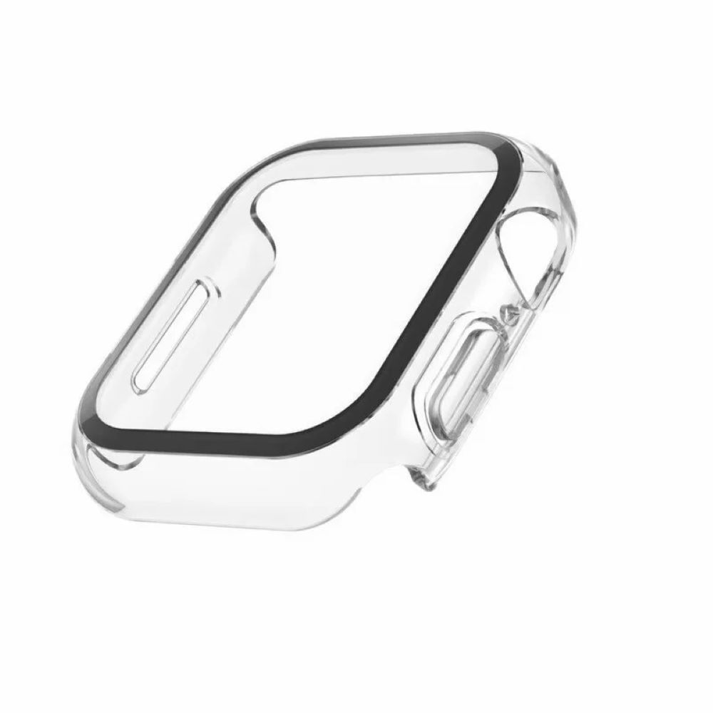 Bumper Case Convertidor a Ultra para Apple Watch 45MM Transparente