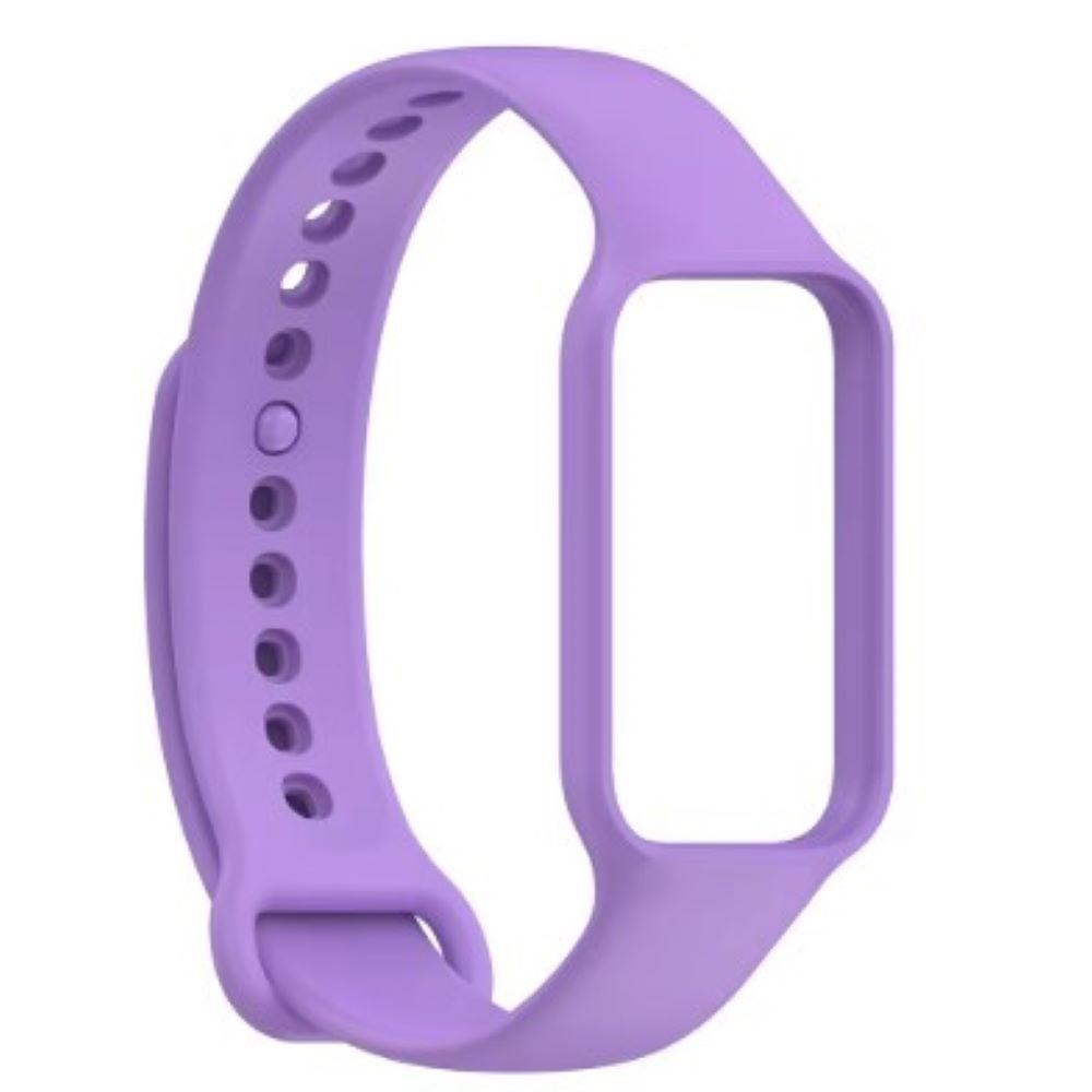 Correa de silicona Para Xiaomi Smartband 8 active y Redmi Smartband 2 morado Correa de silicona Para Xiaomi Smartband 8 active y Redmi Smartband 2 morado
