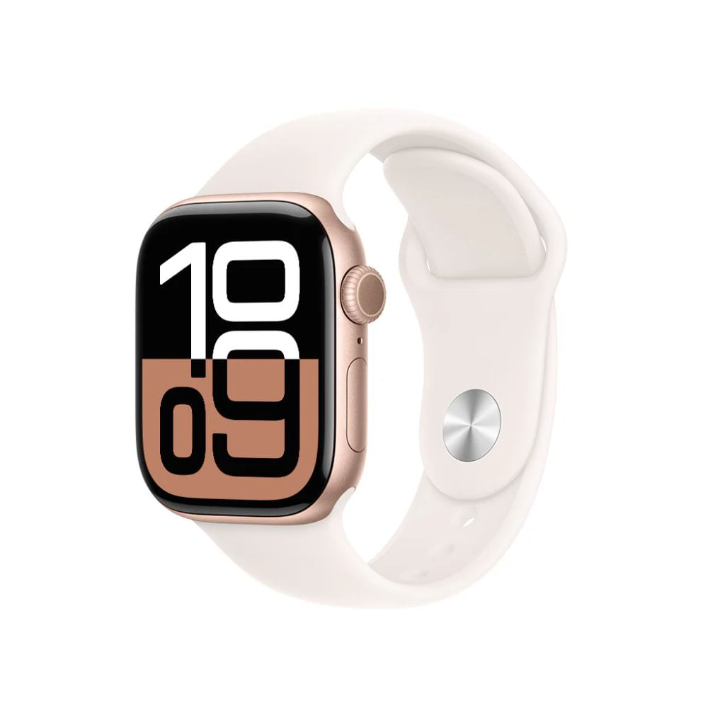 Apple Watch series 10 46mm GPS rose gold - sport band Apple Watch series 10 46mm GPS rose gold - sport band