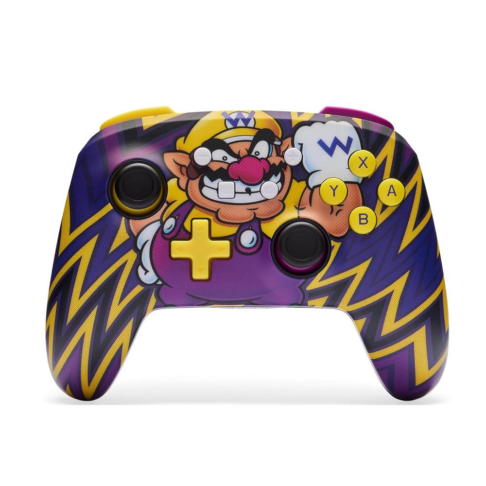 Mando Pro PowerA Wireless Nintendo Switch Wario