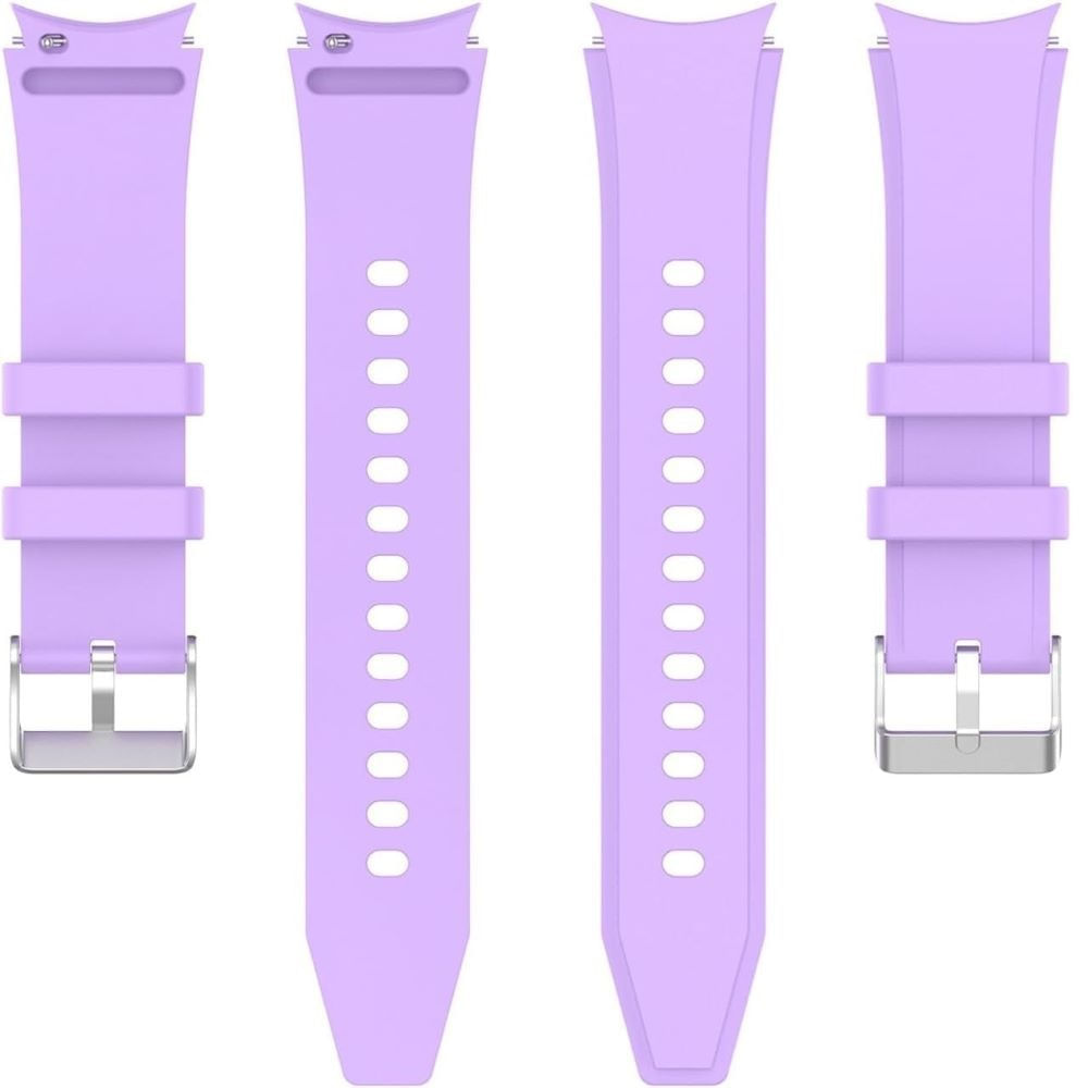 Correa de silicona samsung watch 4-5-5 pro-6-7-fe morado Correa de silicona samsung watch 4-5-5 pro-6-7-fe morado