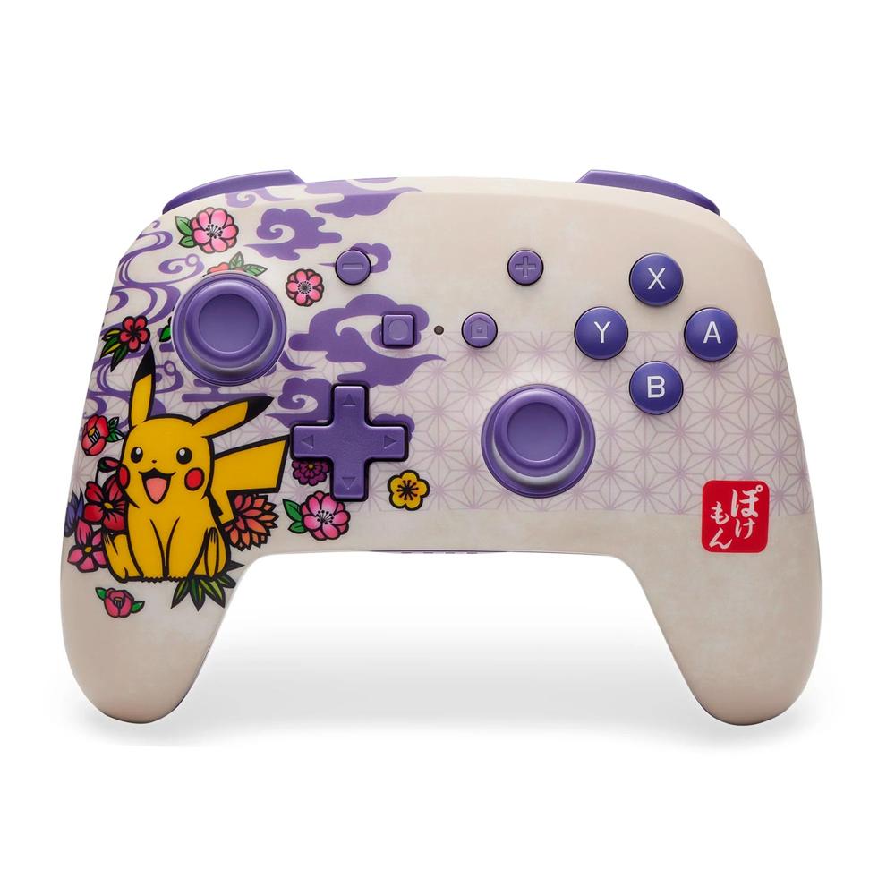 Mando Pro PowerA Wireless Nintendo Switch Pikachu Blossom Mando Pro PowerA Wireless Nintendo Switch Pikachu Blossom