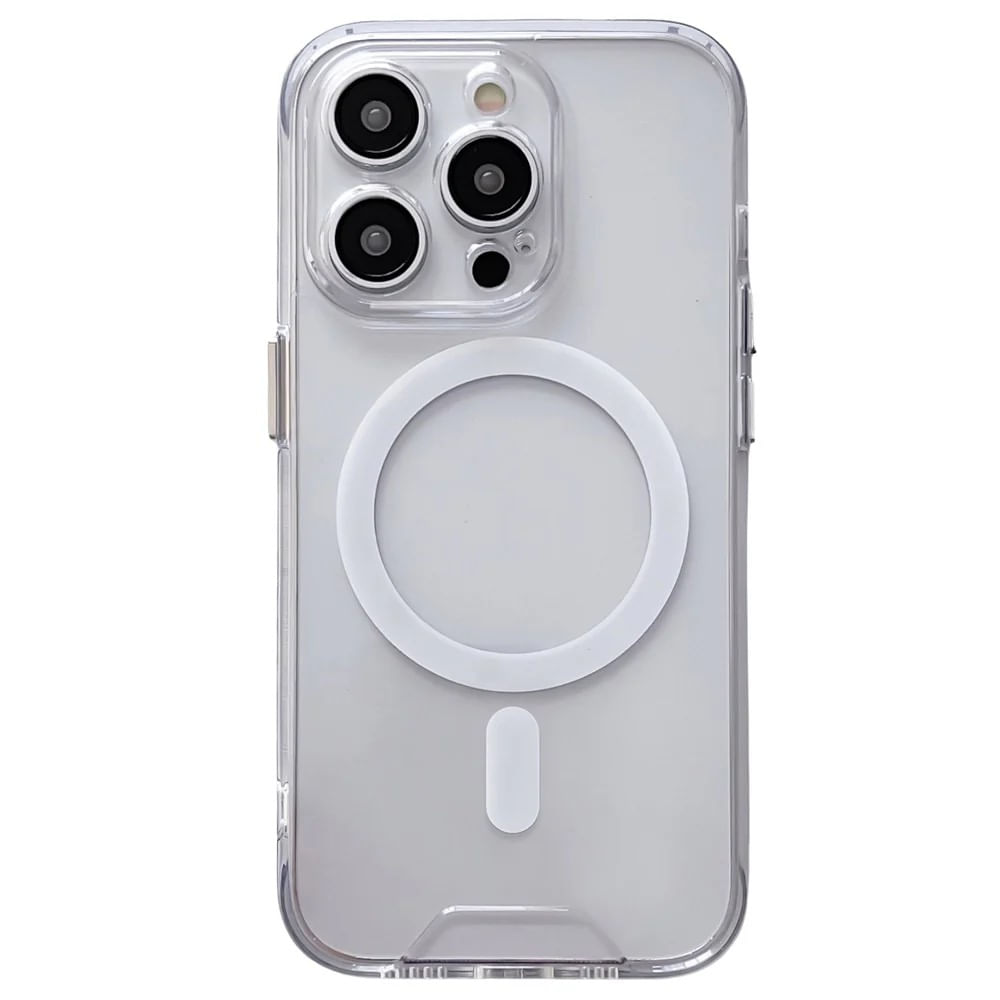 Case space con magsafe para iphone 12 pro transparente