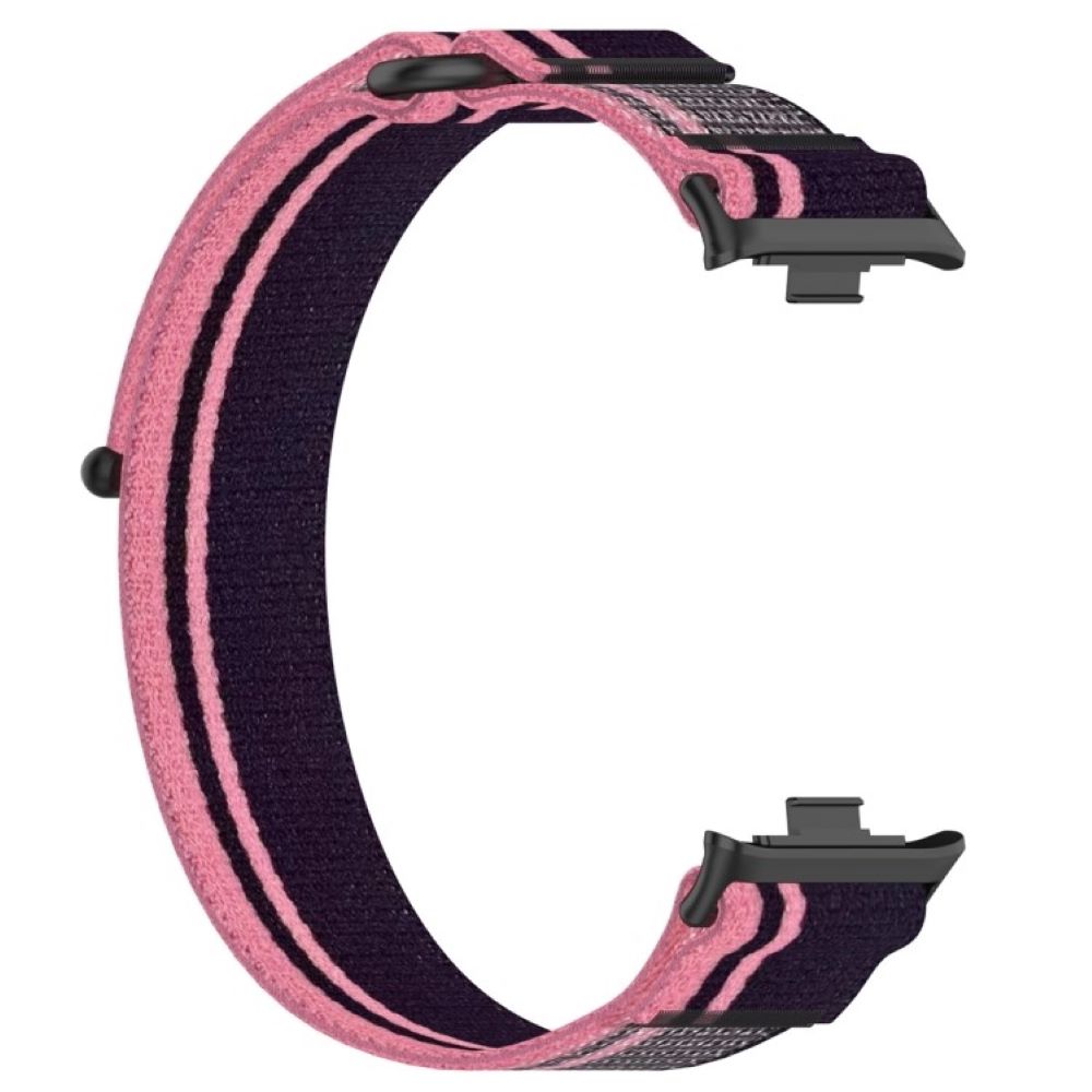 Correa de nylon Xiaomi Band 8 Pro Rosado Correa de nylon Xiaomi Band 8 Pro Rosado