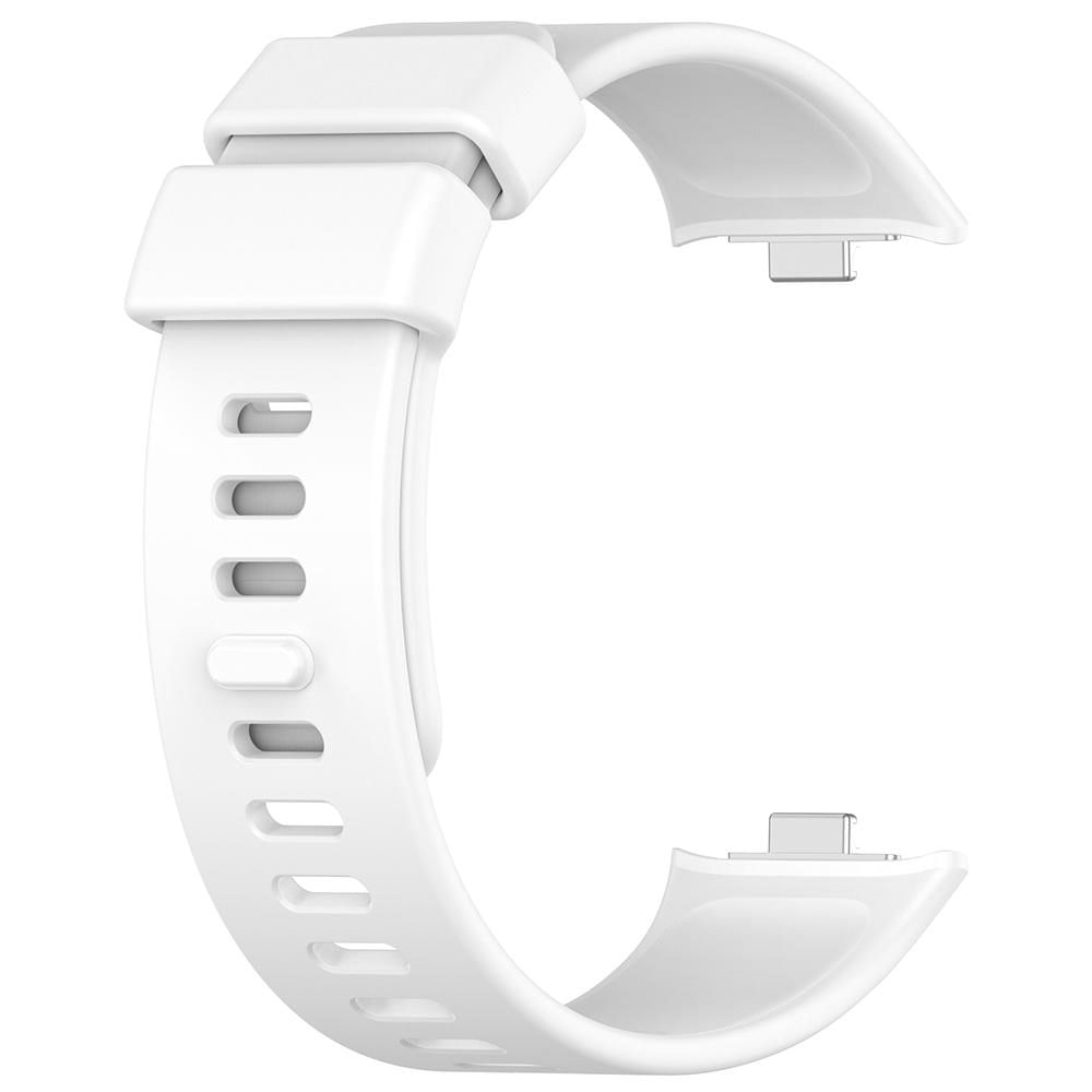 Correa silicona para redmi watch 4 active lite blanco