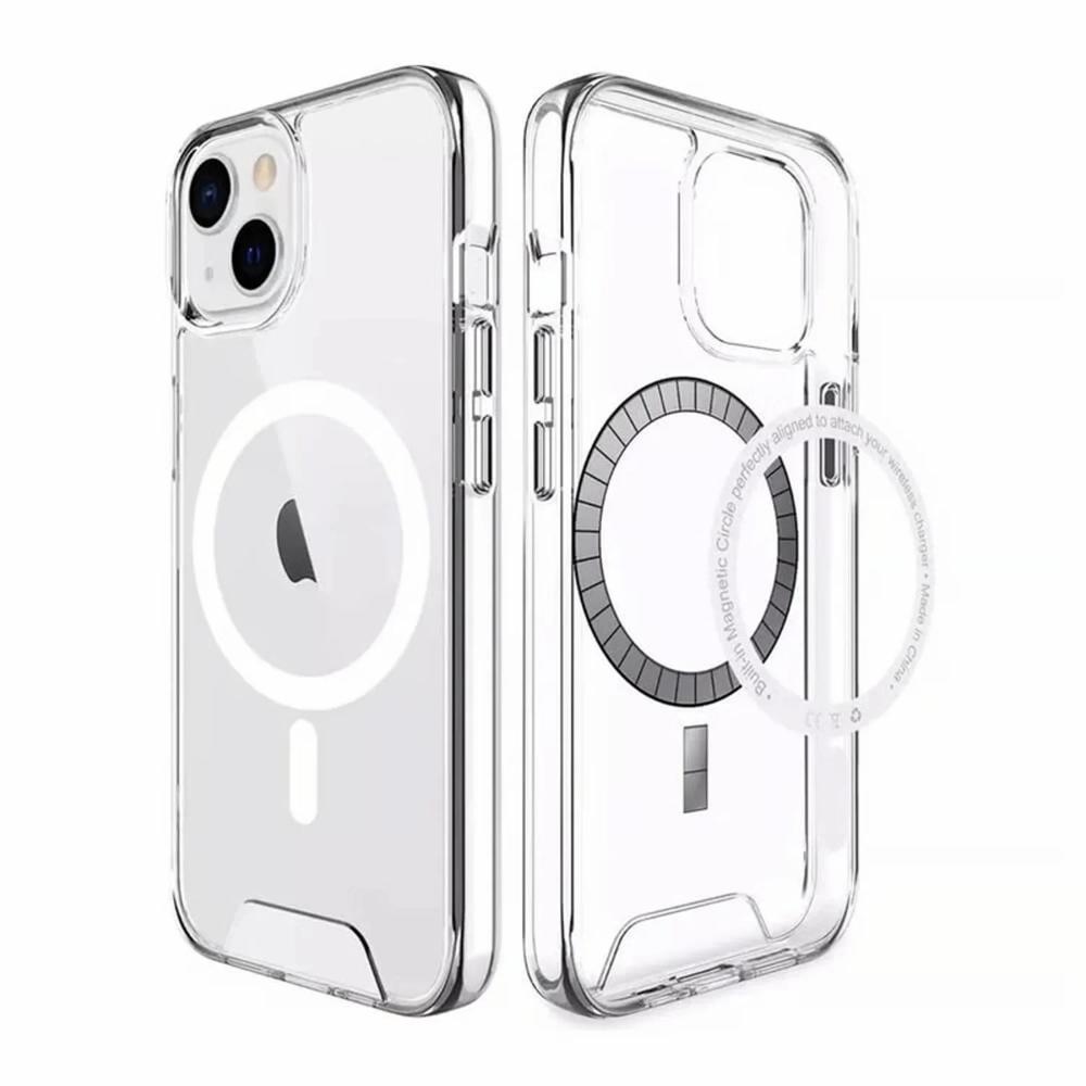 Case space con magsafe para iphone 14 transparente Case space con magsafe para iphone 14 transparente