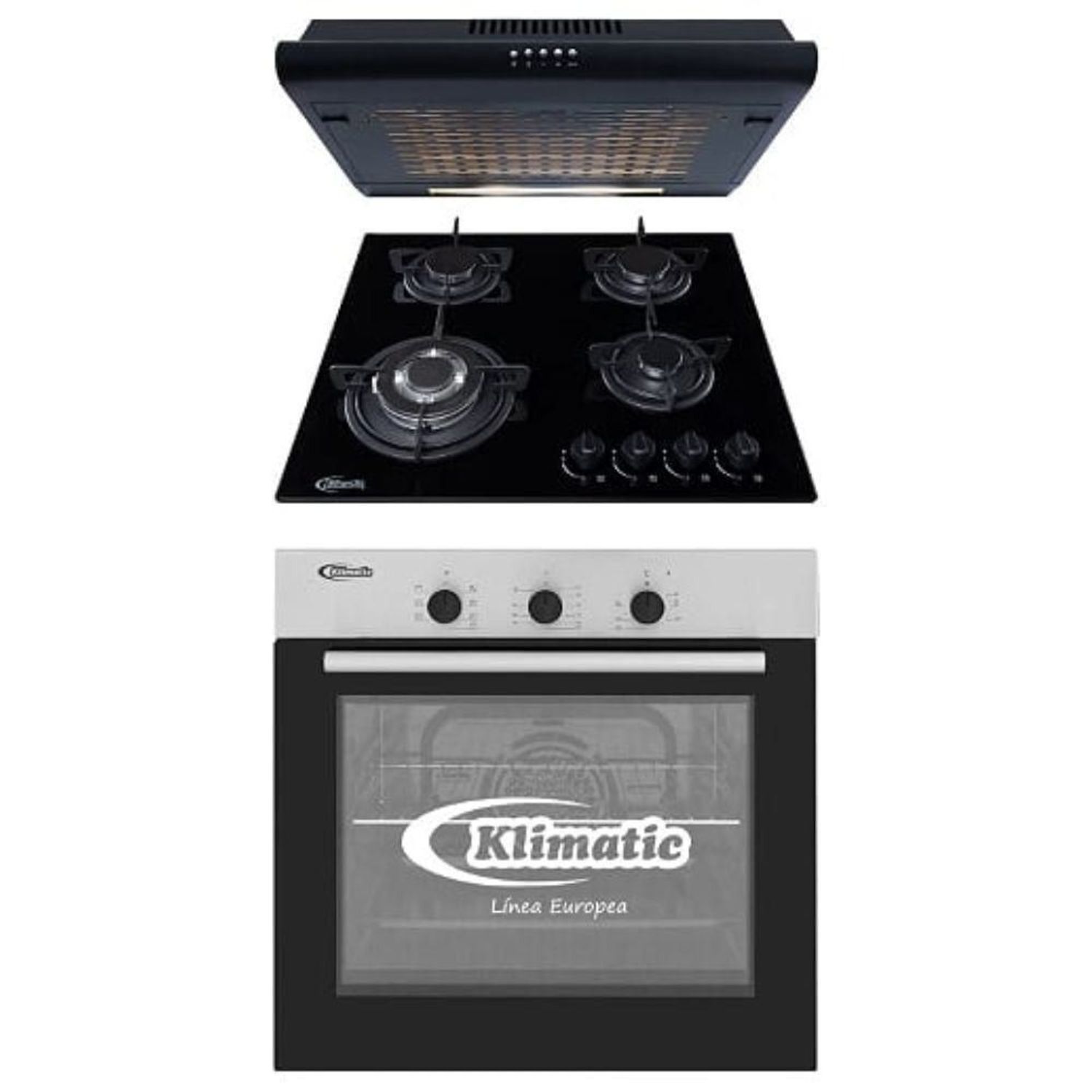 Klimatic Tricombo Cocina Empotrable Nina 60 + Campana Lineal IWH101NE/M +  Horno Empotrable Eléctrico HKT600-PIX | Oechsle.pe - Oechsle