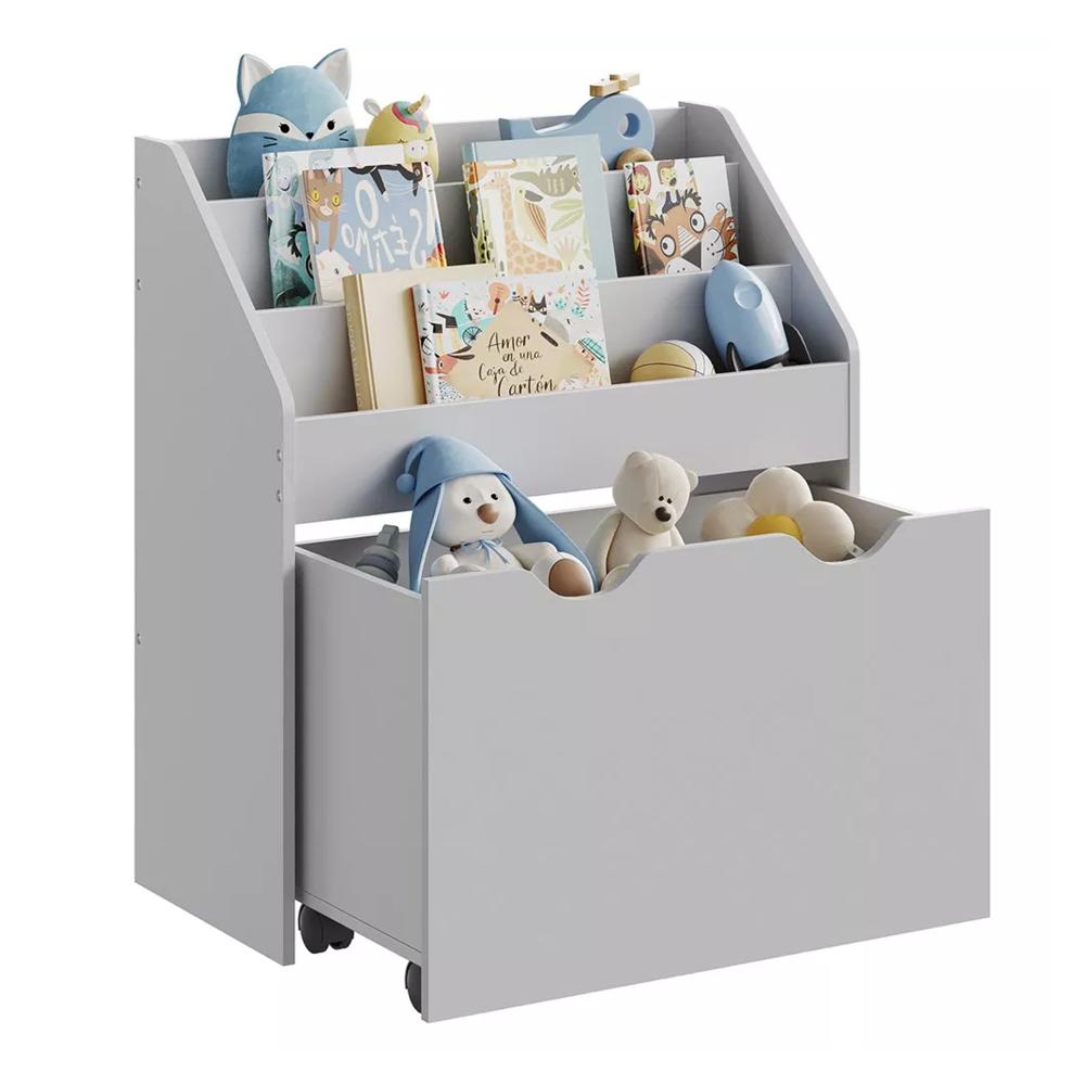 Librero Infantil Con Baul Con Rueda  Tarly