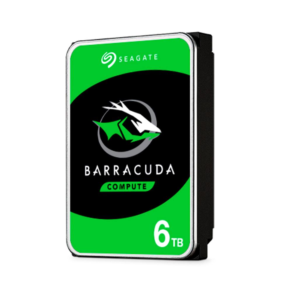 DISCO DURO EXTERNO SEAGATE BARRACUDA ST6000DM003 6TB, 256MB, 5400RPM, SATA3 P/N: ST6000DM003