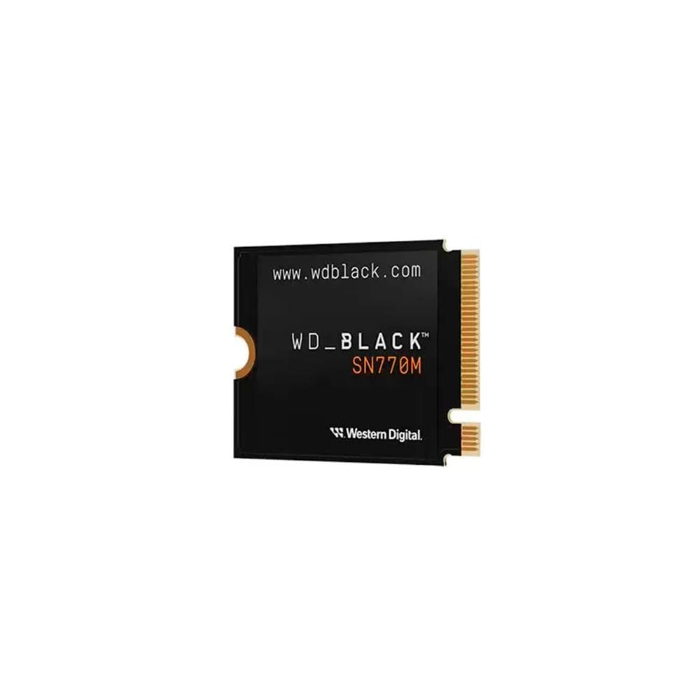 UNIDAD DE ESTADO SOLIDO WESTERN DIGITAL SN770M BLACK NVME 1TB M.2 2230 PCIE GEN4 X4 PN: WDS100T3X0G