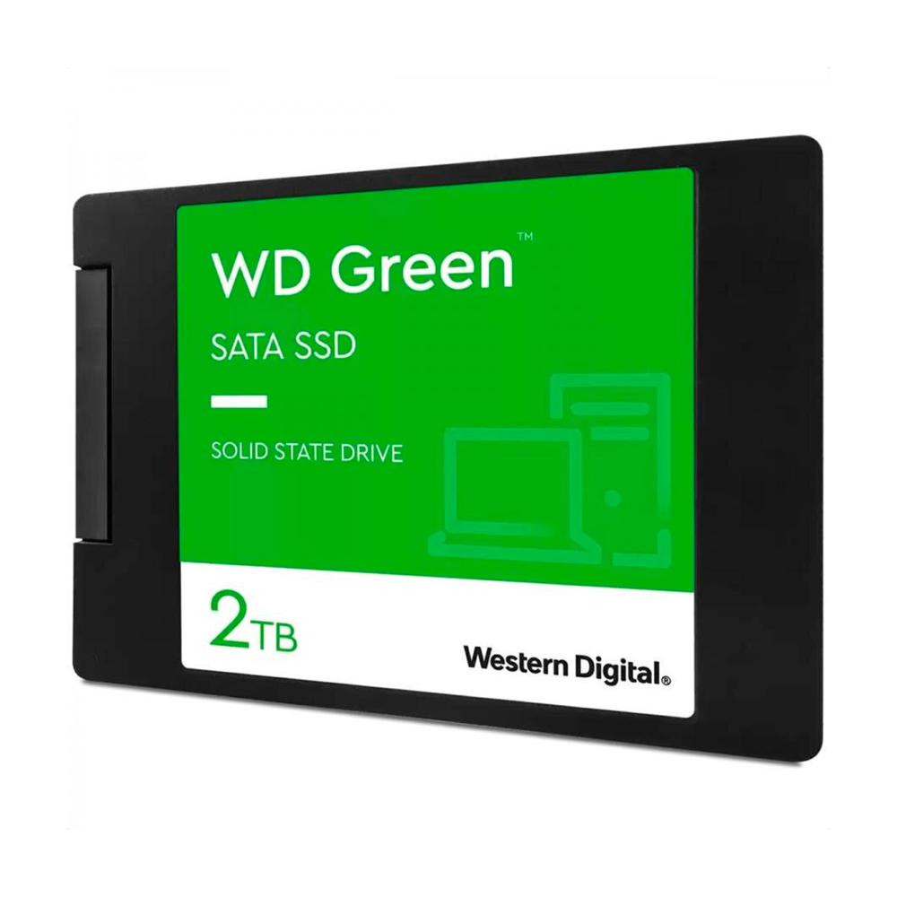 UNIDAD DE ESTADO SOLIDO INTERNO WESTERN DIGITAL 2TB 2.5"" SATA 6GBS LECTURA 545 MB/S PN: WDS200T2G0A
