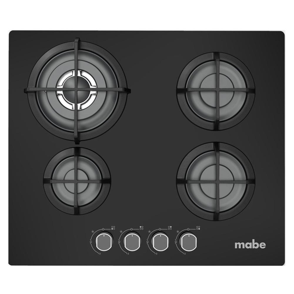 Cocina Mabe PM6045GV0 Empotrable a Gas Vidrio Negro