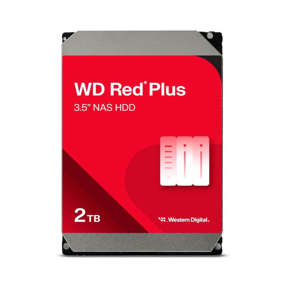DISCO DURO INTERNO WESTERN DIGITAL RED PLUS WD20EFPX 2TB SATA 5400RPM 3.5"" CACHE 64MB P/N: WD20EFPX