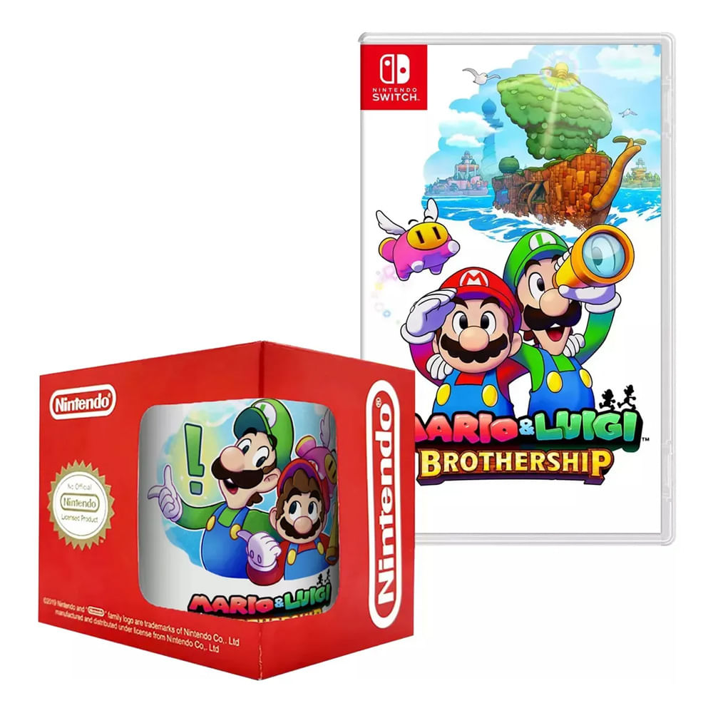 Mario & Luigi Brothership + Taza Mod. 1