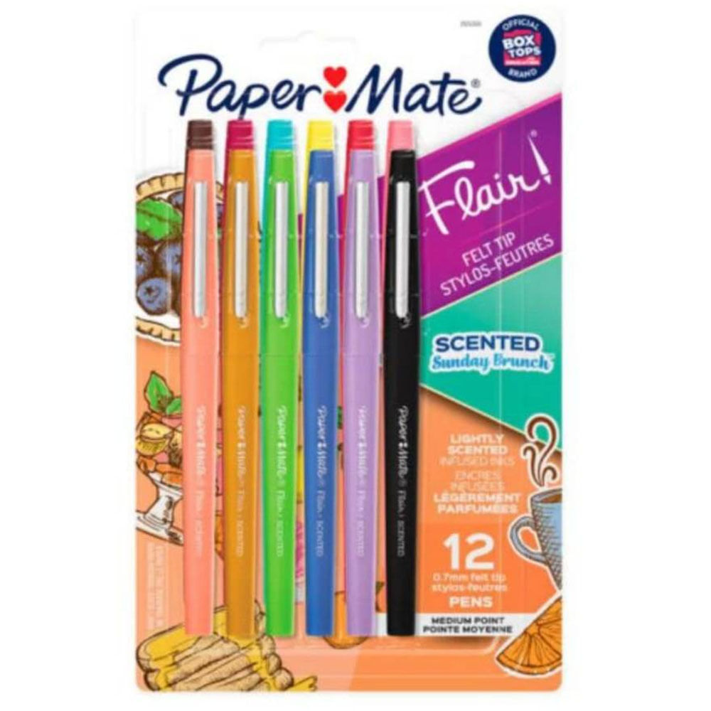 Marcadores Paper Mate Flair Aromas Dulces 12 und 2125359