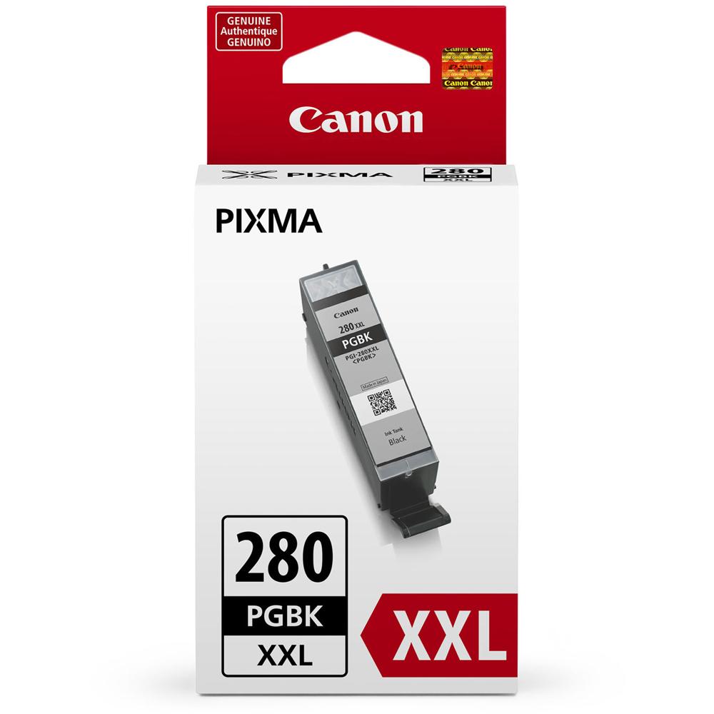 Tóner de Tinta Negra Pigmentada Canon PGI-280 XXL (25.7mL) - Compatible con Impresoras PIXMA TR7520,