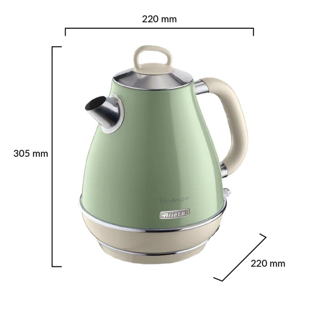 Hervidor Ariete Vintage Green Oechsle