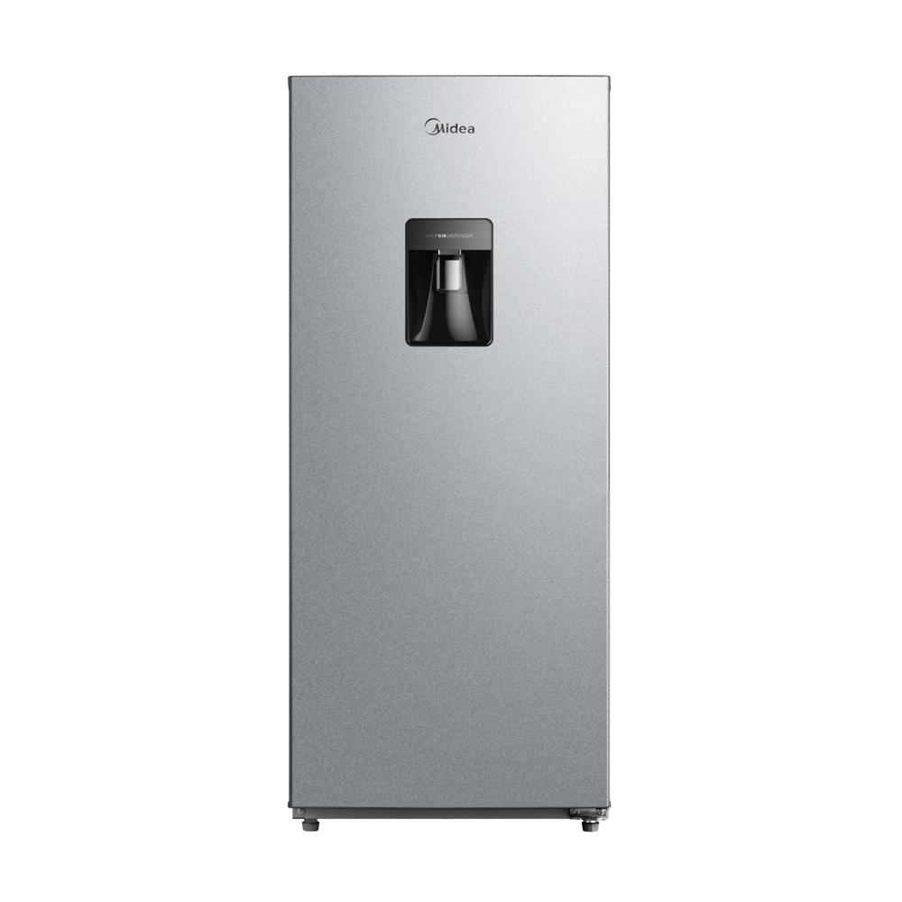 Refrigeradora 1 puerta con Dispensador Midea Low Frost Silver