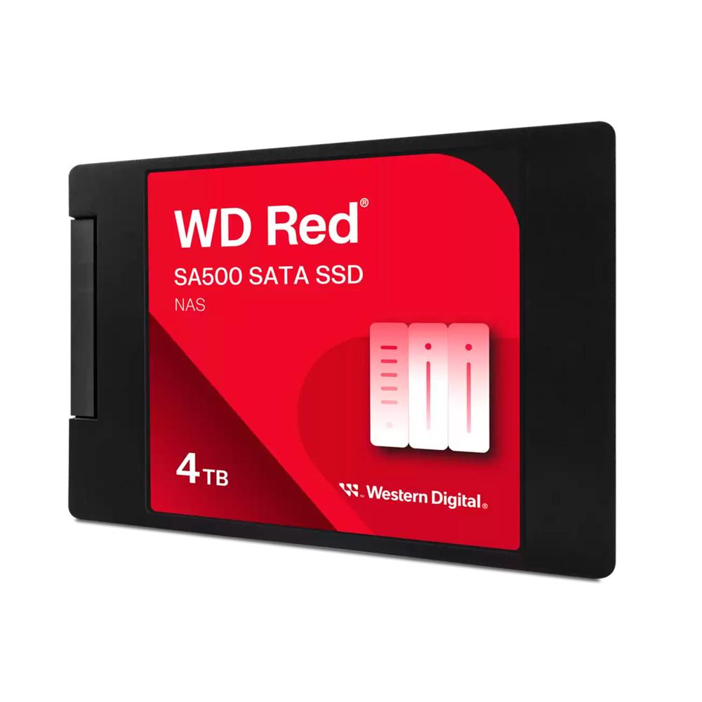 UNIDAD SSD WESTERN DIGITAL RED SA500 NAS 4TB SATA 2.5"" 560MB/S, ESCRITURA 520 MB/S P/N: WDS400T2R0A