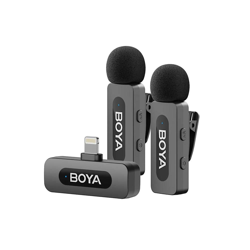 Micrófono Boya BY-V2 V2.0 – Wireless – para dispositivos Lightning IOS