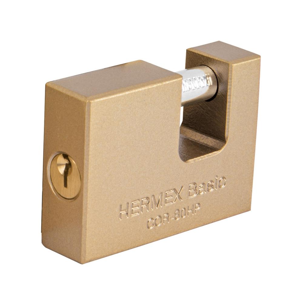 Candado Antipalanca 80mm Cuerpo de Hierro 22517 Hermex