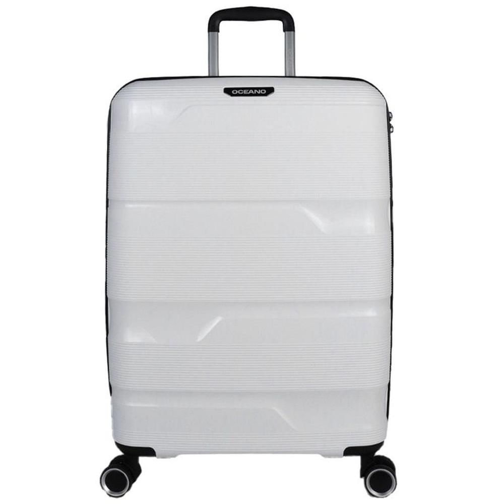 Maleta Oceano Boston Blanco Grande