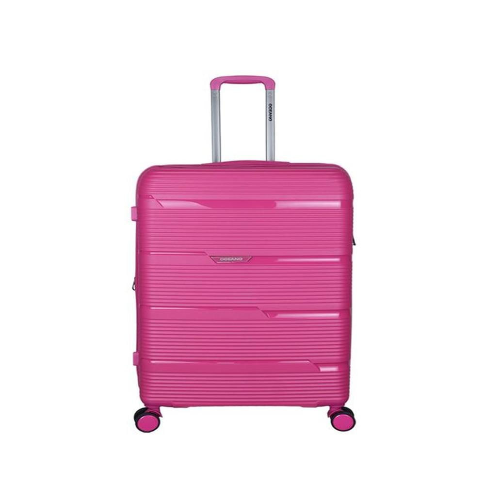 Maleta Oceano Grecia Fucsia Mediana