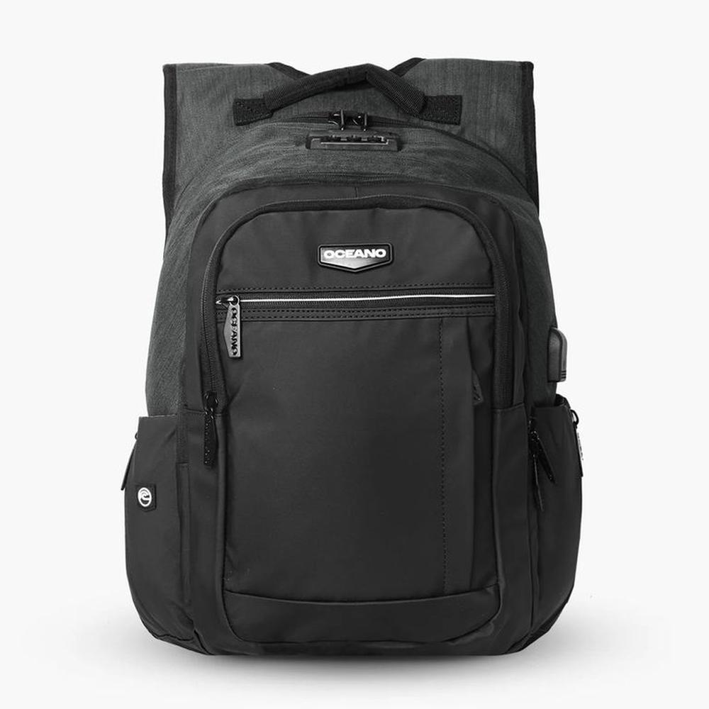 Mochila Oceano Streik Gris Jaspeado