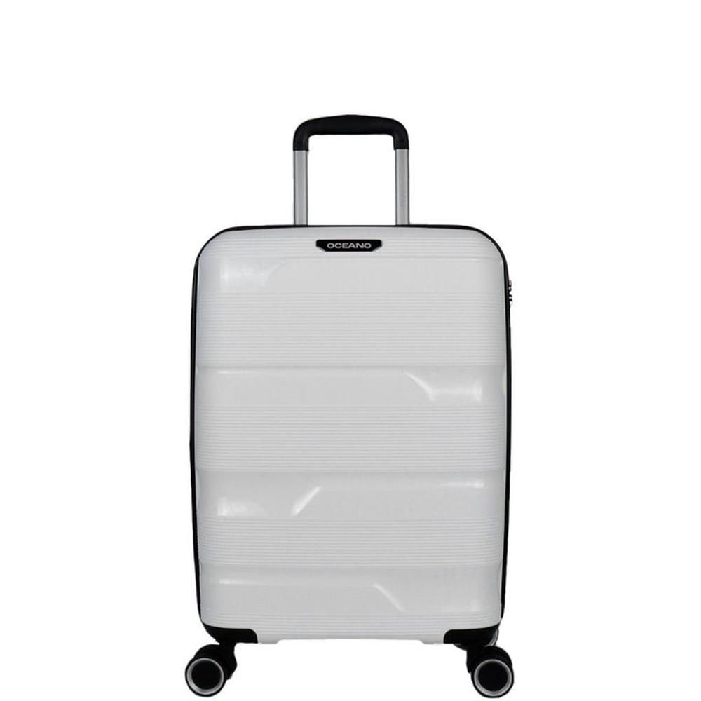Maleta Oceano Boston Blanco Cabinera