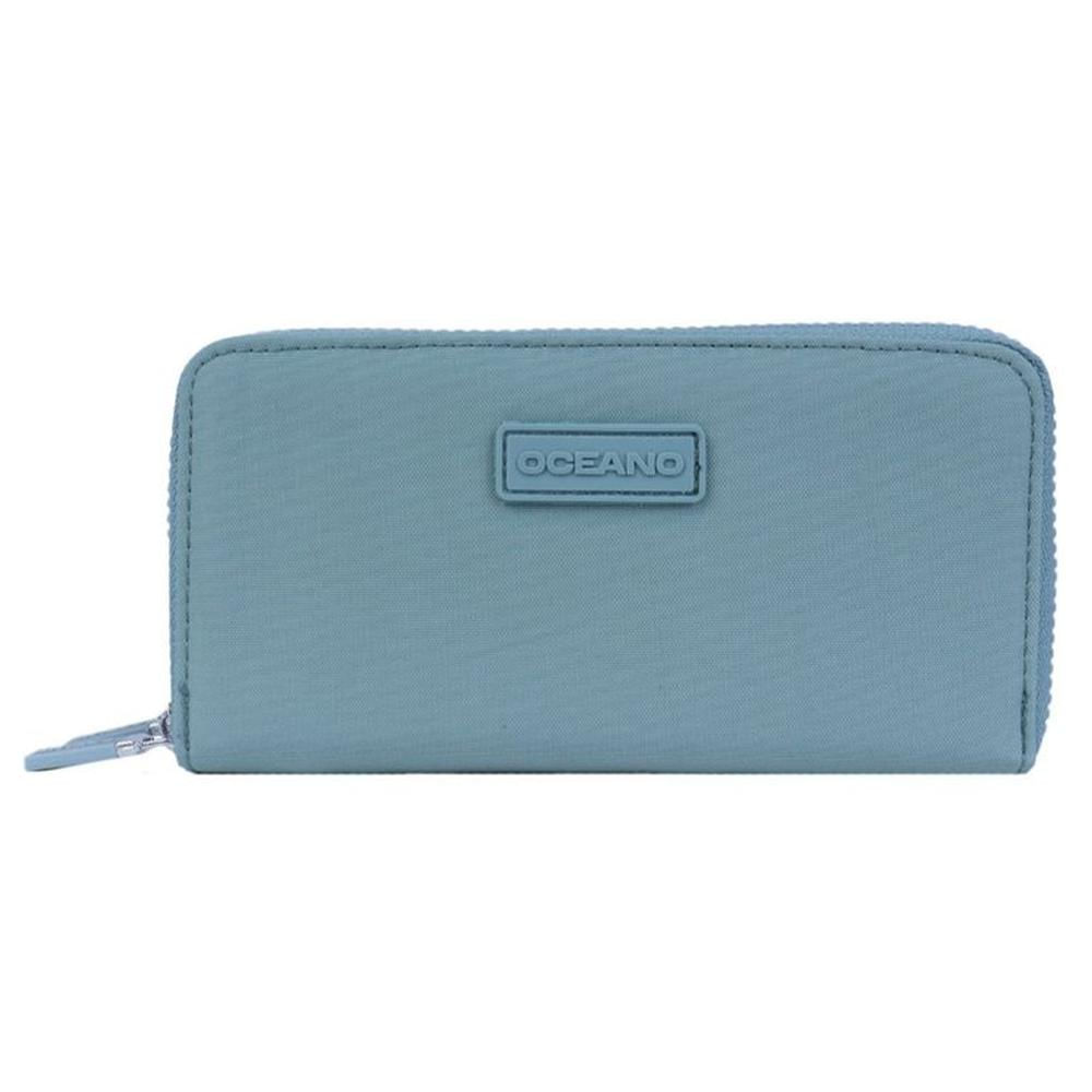 Billetera Oceano Mila Celeste Pastel