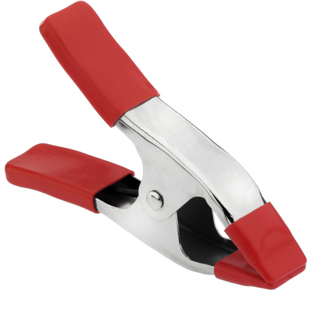Impacto A-Clamp de Acero de 2"" (Rojo) - Capacidad de Mandíbulas: 2"", Resortes de Acero de Alta Resi