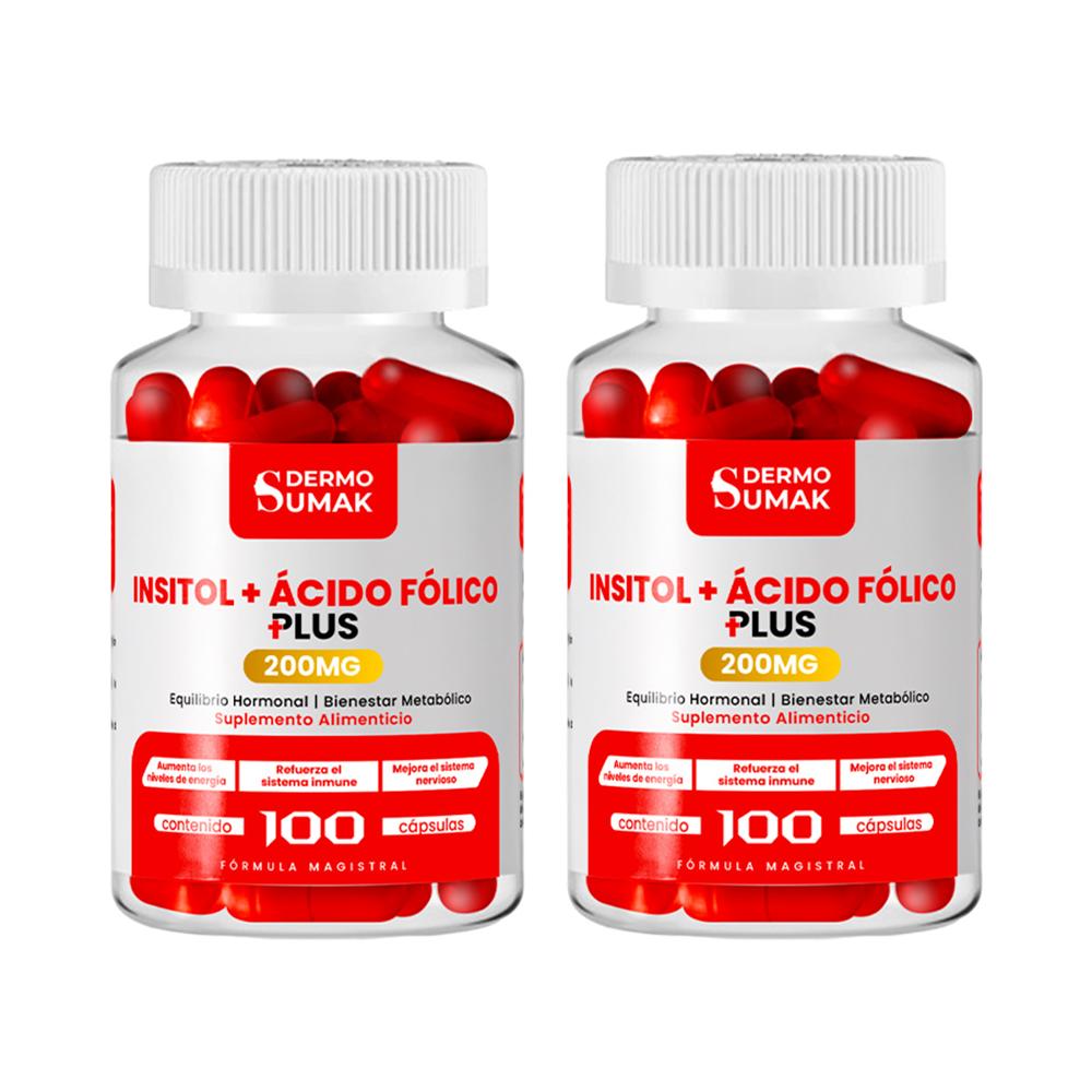 Inositol  Acido Folico 100mg 100 Cap Dermo Sumak 2 und