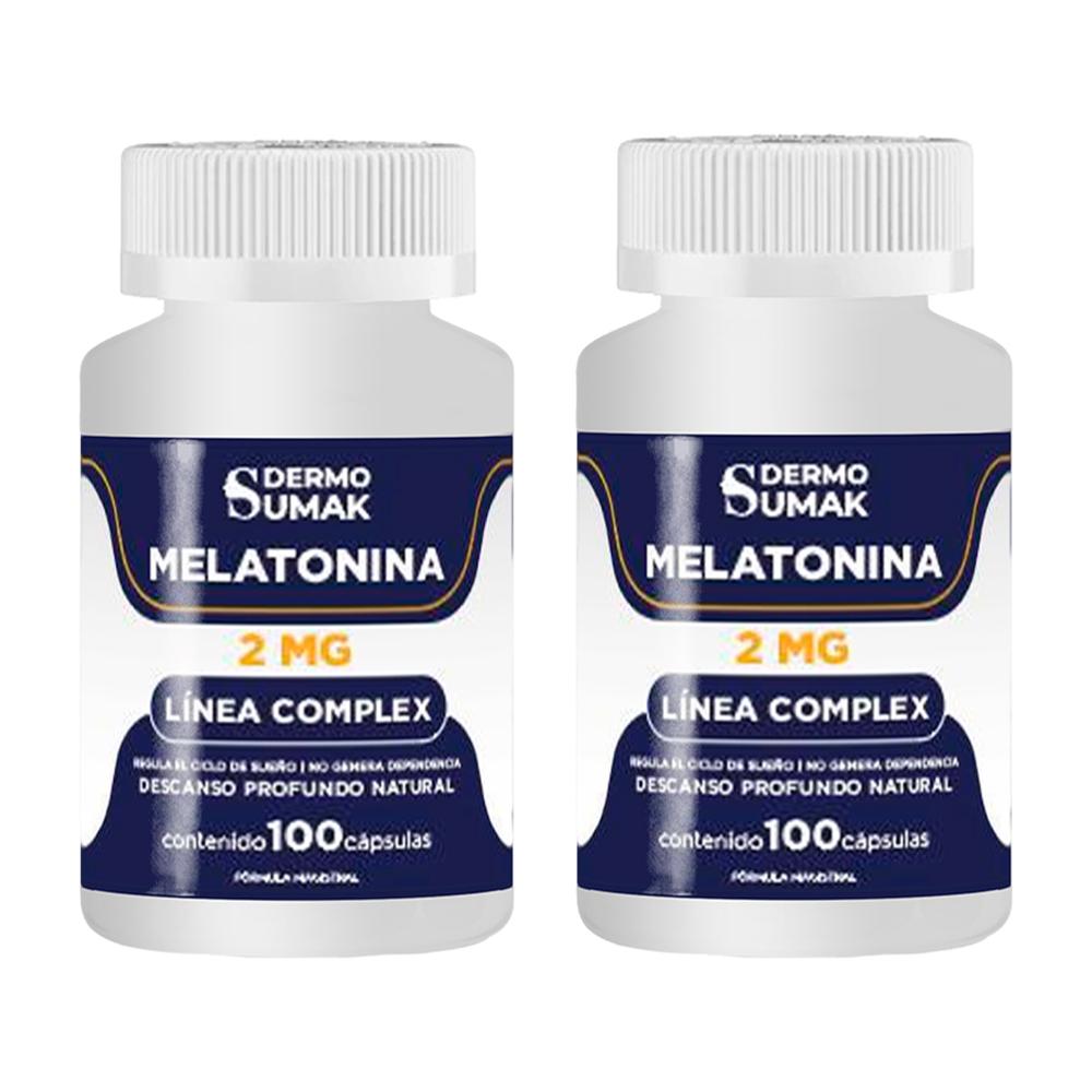 Melatonina Complex 2mg 100 Cap Dermo Sumak 2 und