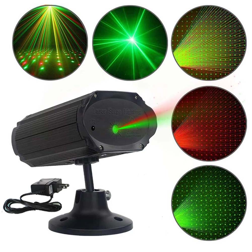 Mini Reflector de Luces Láser Diseños Aleatorio EMS-065