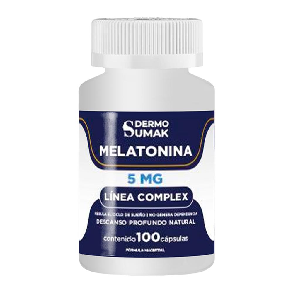 Melatonina Complex 5mg 100 Cap Dermo Sumak