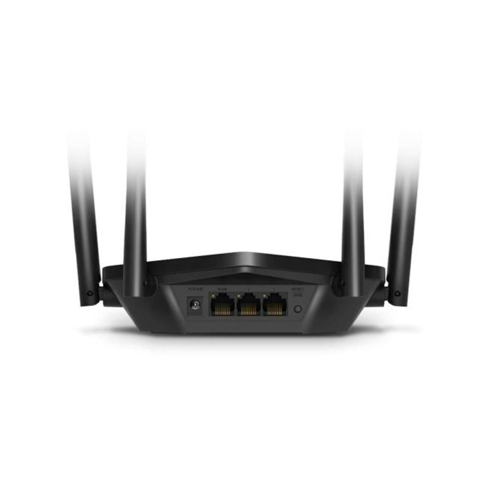 ROUTER MERCUSYS MR60X V2 AX1500, WIFI6, DOBLE BANDA 300MBPS 1 GIGABIT WAN+3 GIGABIT LAN P/N: MR60X