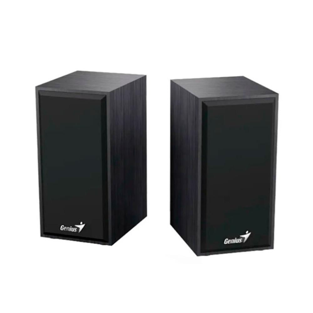 PARLANTE GENIUS SP-HF180 6 WATTS RMS SONIDO ESTEREO 3.5MM USB 160HZ COLOR NEGRO P/N: 31730029401