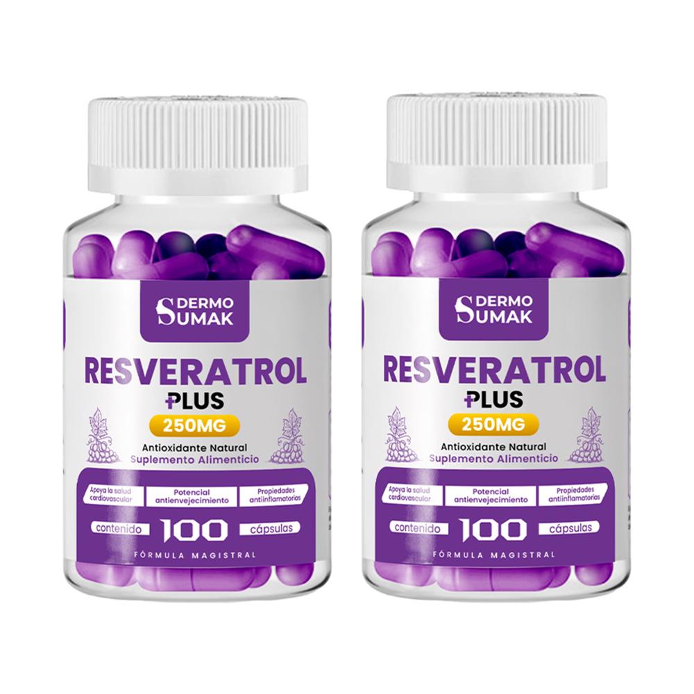 Resveratrol Plus 250mg 100 Cap Dermo Sumak 2 und