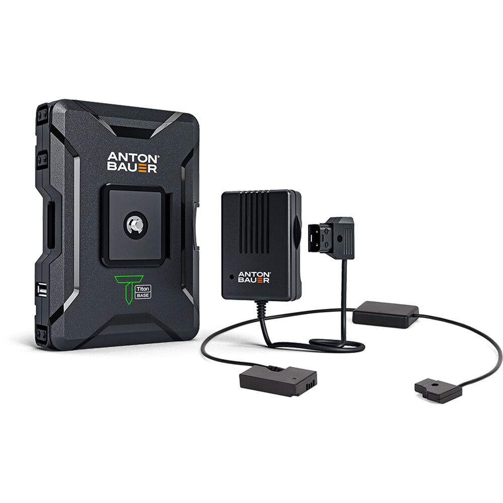 Kit Base Anton/Bauer Titon para Cámaras Canon Alimentadas por LP-E6 - Batería Slim de 68Wh, Cargado