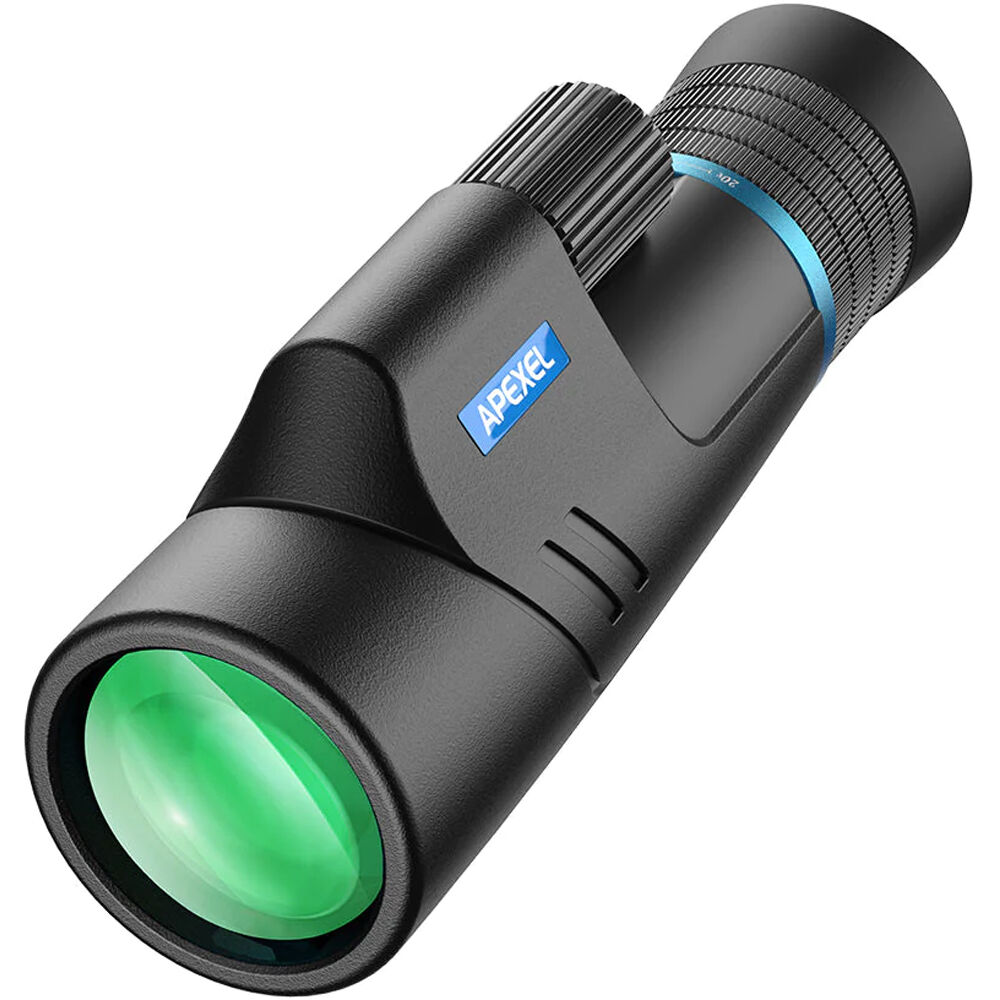Apexel Monocular Telescopio 10-20x50 - Compacto, Lentes Multicapa, Cuerpo de Aluminio Impermeable,