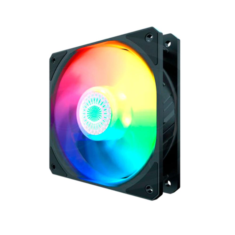 COOLER PARA CASE COOLER MASTER SICKLEFLOW NEGRO, 120MM, ARGB - P/N: MFX-B2DN-18NPA-R1