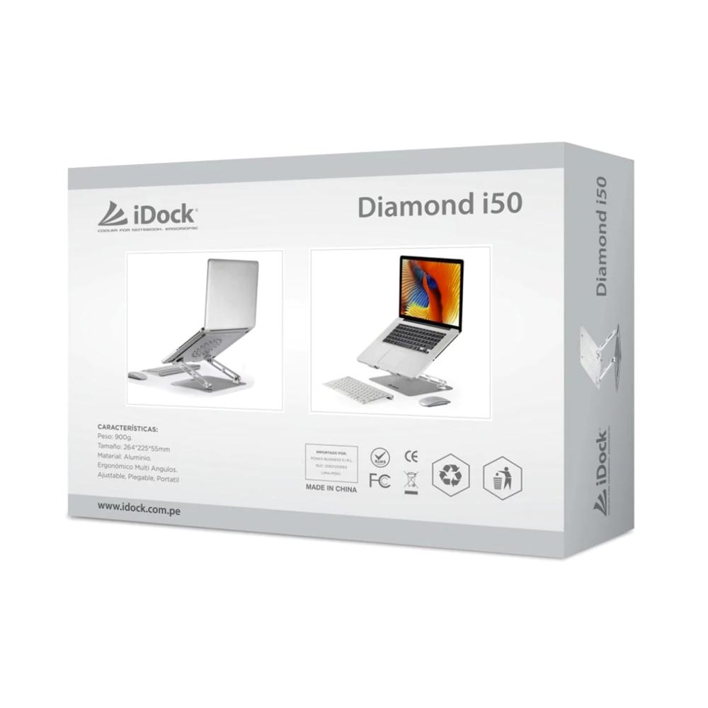 COOLER IDOCK N47-1 DIAMOND I50 264 X 225 X55 MM ALUMINIO P/N: N47-1