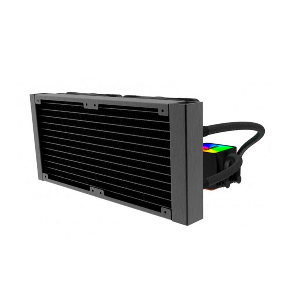 REFRIGERACION LIQUIDA RAIDMAX TORNADO LC240, ARGB 120X278X27MM,2 COOLER - P/N: TORNADO LC240