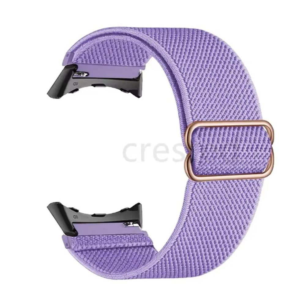 Correa watch 42-44-45-49mm alpine loop nylon hebilla lila